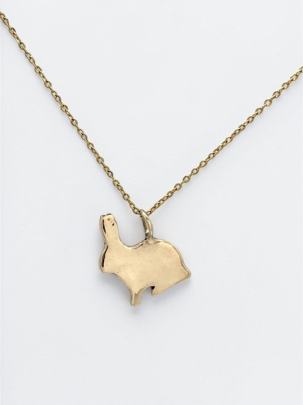 Bunny charm necklace