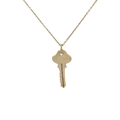 Key charm necklace