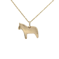 Horse charm necklace
