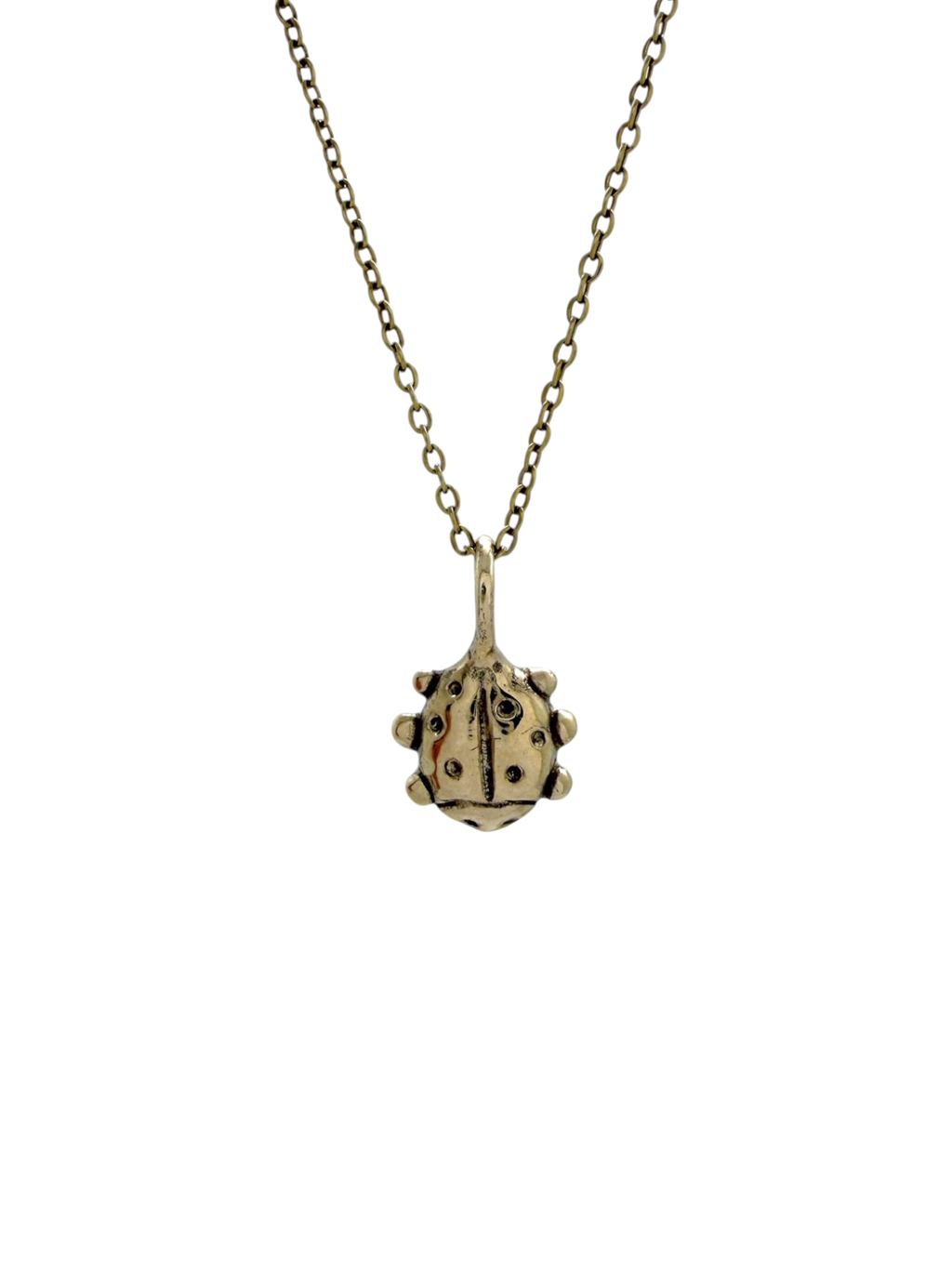 Love bug charm necklace