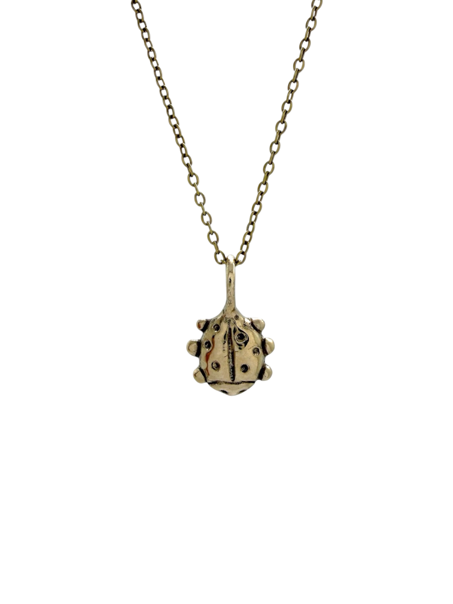 Love bug charm necklace