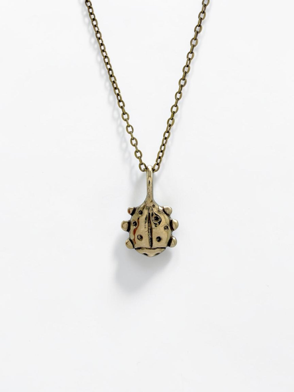 Love bug charm necklace