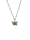Summer wings charm necklace